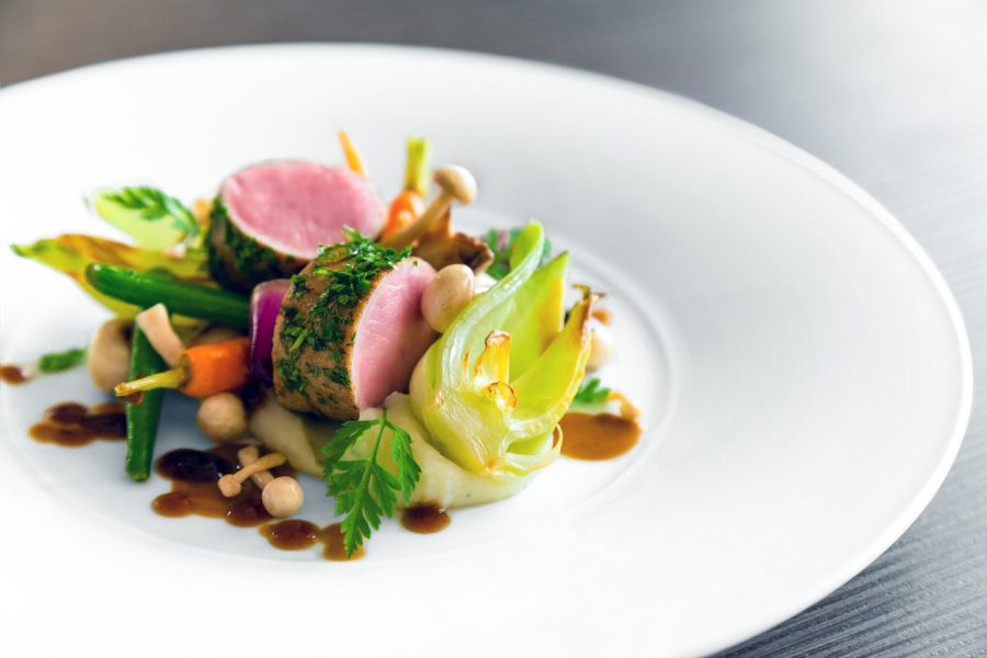 Delicious gourmet food Delicious gourmet food close up